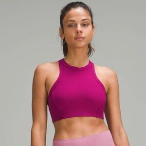 Lululemon Purple Align high neck tank Sz 2